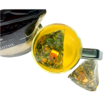 Soothe sore throat tea throat relief herbal blend Pure & Easy Tea