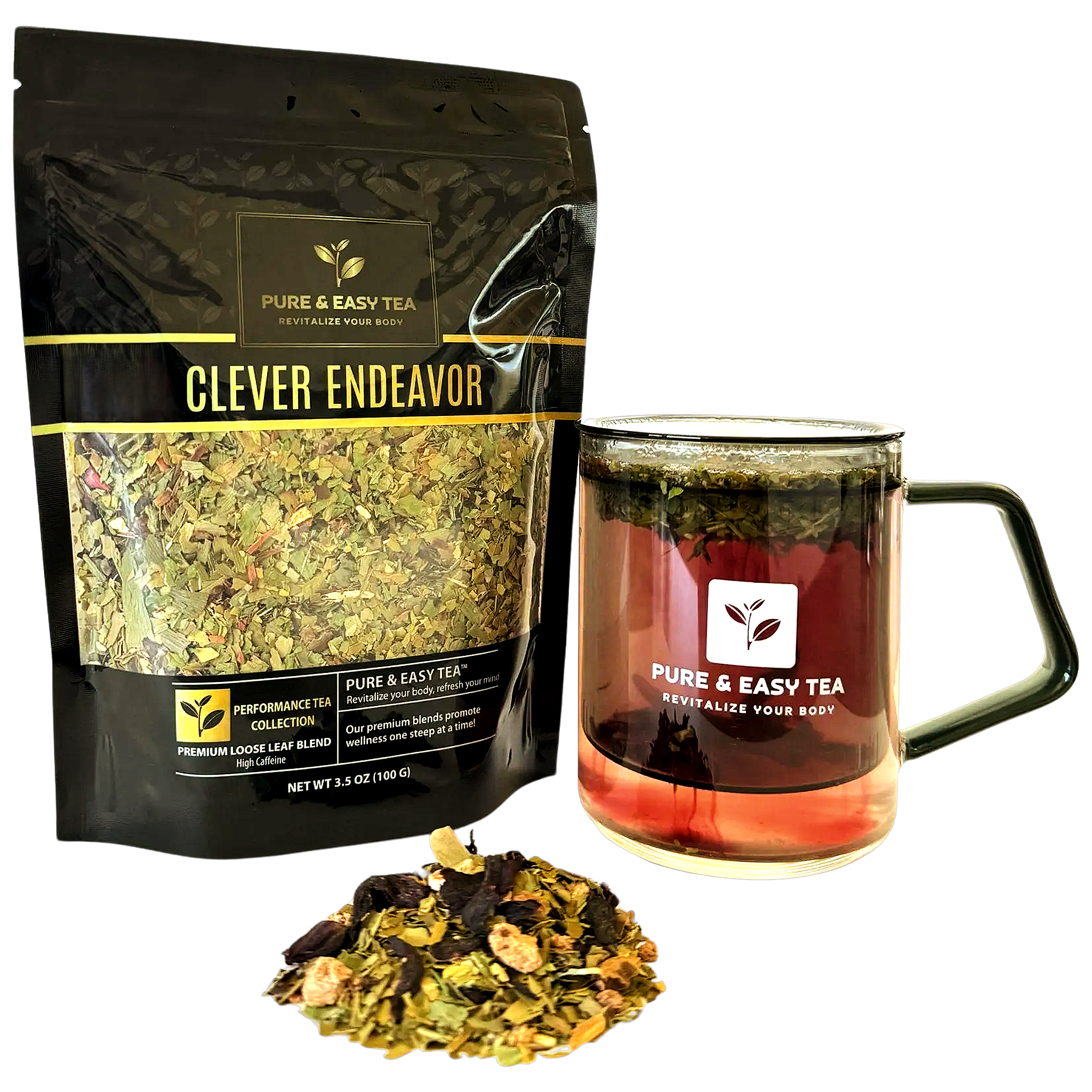 Clever Endeavor brain fuel tea loose leaf blend