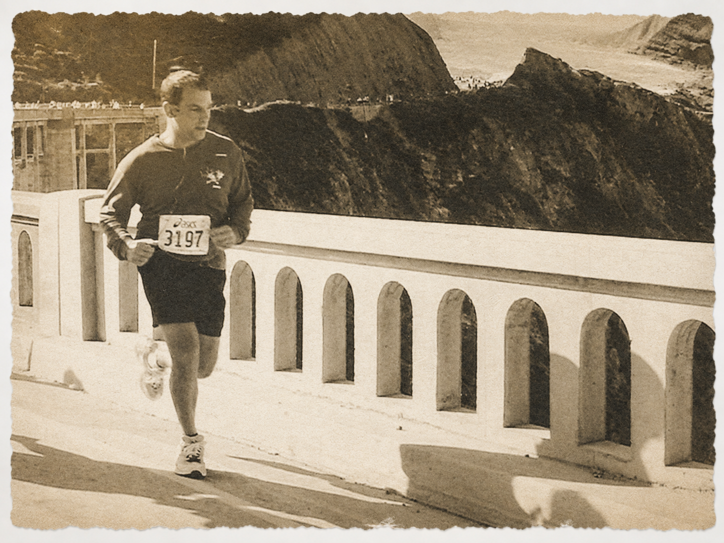 big sur marathon. carmine del sordi