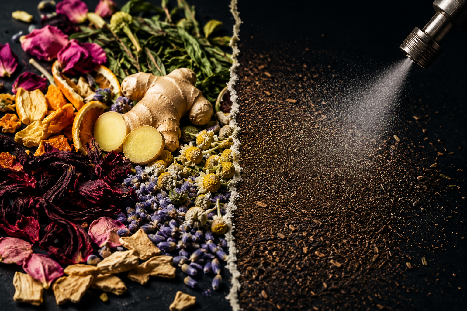 Natural flavors in tea compared with whole botanical tea ingredients