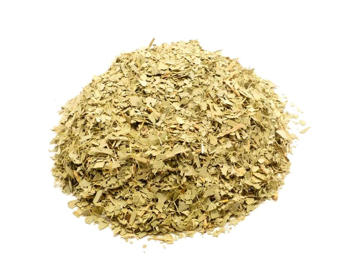 Dried eucalyptus leaf