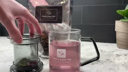 Borosilicate Glass Tea Cup & Infuser video